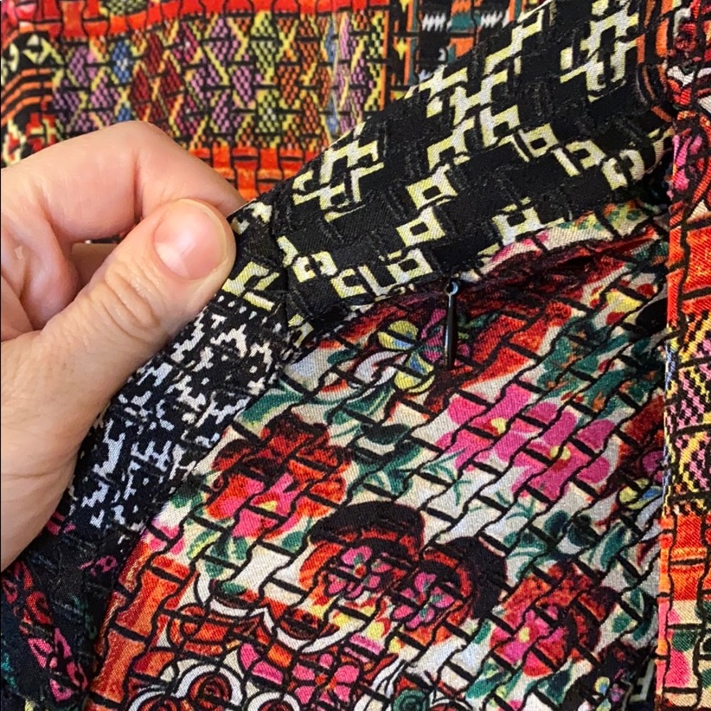 ZARA PATCHWORK DRESS - Picture 10 of 10
